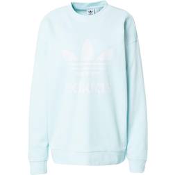 adidas Women Originals Trefoil Crew Sweatshirt - Almost Blue