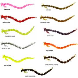 Westin BloodTeez Worm 5,5cm Fluo Yellow Endegrej