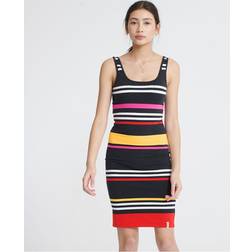 Superdry Miami Bodycon Short Dress Flerfarvet