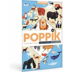 Jeu créatif Poster Stickers Animaux du monde