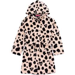 Barbie Girls Dressing Gown - Black/Brown