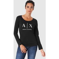 Armani Exchange Kurzarm T-Shirt - Schwarz