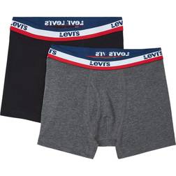 Levi's Lot de 2 boxers en coton mélangé - Taille