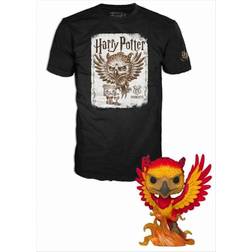 Harry Potter Fawkes the Phoenix T-Shirt plus Funko (Glow in the Dark) POP! & Tee Funko Pop! multicolor