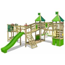 Fatmoose Wooden Climbing Frame Funny Fortress