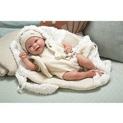 Arias Genfødte dukker Diego 45 cm