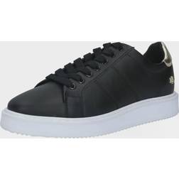 Lauren Ralph Lauren Angeline II Sneakers Athletic - Black/Pale Gold