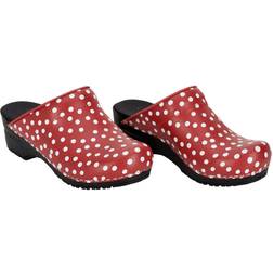 Sanita Original Fenja Open Clog - Red