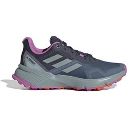 Adidas Terrex Soulstride Trail Running Shoes Womens Wonder Steel Magic Met