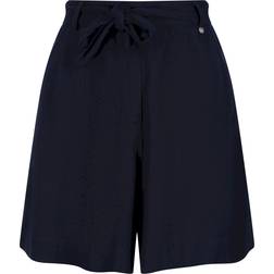 Regatta Women's Sabela Paper Bag Waist Shorts - Navy