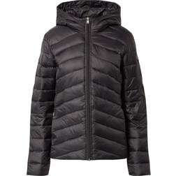 Roxy Coast Road Hooded Jacket Anthracite