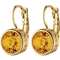 Dyrberg/Kern Louise Earring - Gold/Orange