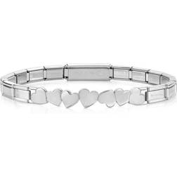 Nomination Trendsetter Hearts Bracelet - Silver