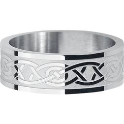 Etnox etNox Celtic Knot Ring Herr silverfärgad