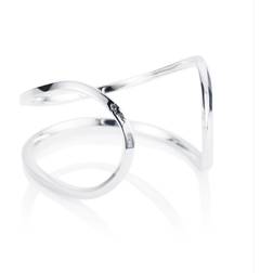 Efva Attling Loop Cuff Armbånd - Sølv