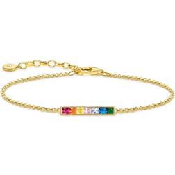 Thomas Sabo Armband Färgade Stenar