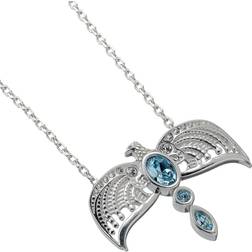 Harry Potter Collier de Diadème Serdaigle pour Femme couleur argent Standard