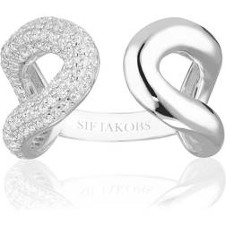 Sif Jakobs CAPRI DUE ring Vita Zirkonia (silver)