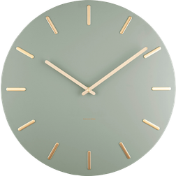 Karlsson Charm Green Horloge murale 45cm