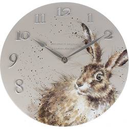 Wrendale Designs Bright Eyes Hare Wall Clock 30cm