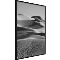 Artgeist med ramme Ocean of Sand II Sort 20x30 Plakat