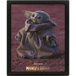 Pyramid International The Mandalorian, 3D Canvas-tavla Grogu Poster