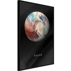 Artgeist The Solar System: Pluto Svart Poster