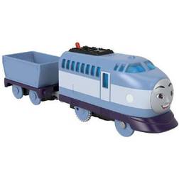 Thomas & Friends Il Trenino Kenji locomotiva motorizzata con funzionamento a pile, giocattolo per bambini, 3 anni, HHN40