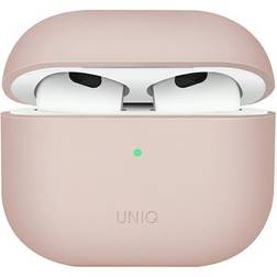 Uniq Coque Silicone Lino Hybrid Apple AirPods 3 (2021) Blush Pink Rose