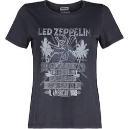 Noisy May Led Zeppelin American Tour T-Shirt charcoal