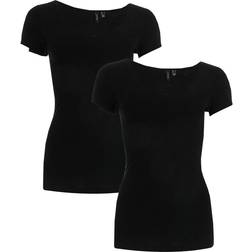 Vero Moda Maxi T-shirts Set Van 2 - Zwart