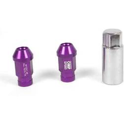 OMP Set Tuercas 7075 M12 x 1,25 40 mm 20 uds Violeta