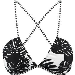 Barts Banksia Plunge Cross Back - Schwarz