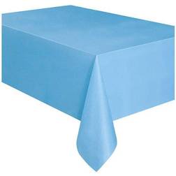 Unique Party Nappe Unie Bleu Clair Plastique