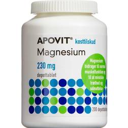 Apovit Magnesium 230mg 200 stk