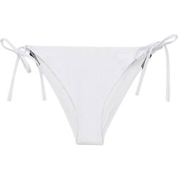 Calvin Klein String Side Tie Cheeky Bikini - Black