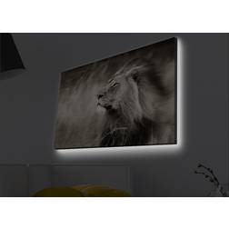 Furniturebox LED-belysning Canvas Målning Väggdekoration