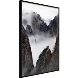 Artgeist Misty Valley Svart Poster