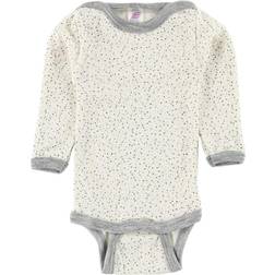 ENGEL Natur Baby Body Langarm Wolle Seide - Beige