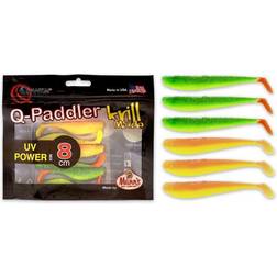 Quantum Q-Paddler UV Lures Power Pack 8cm