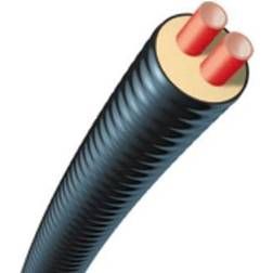Calpex Calpex Duo Præisoleret Pexrør til varme 25 25/111 mm, 15 meter
