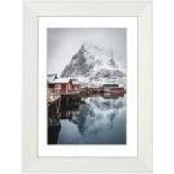 Hama Passepartout 175956 30x40 Cm Photo Frame Hvid Bilderrahmen