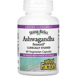 Natural Factors Stress-Relax Ashwagandha Sensoril 60 Capsules 60 pcs