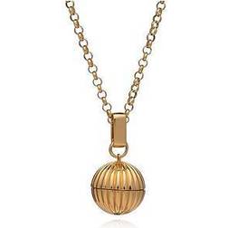 Rachel Jackson London Long Momento Locket Necklace - Gold