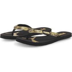 Puma Women's Cozy FLIP WNS Stardust Flop, Team Gold