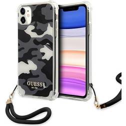 Guess GUHCN61KSARBK iPhone 11 6,1 Xr czarny/black hardcase Camo Collection