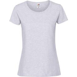 Fruit of the Loom Womens/Ladies Fit Ringspun Premium Tshirt (Ash) Also in: S, XL, XS, M