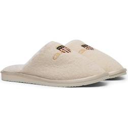 Gant Homesy Homeslipper Bone Beige, Dam, Skor, Tofflor, Grå