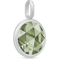 Julie Sandlau Cocktail Pendant - Silver/Green