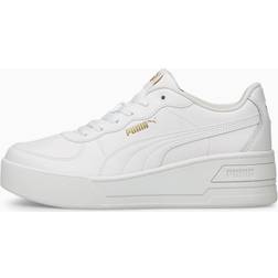 Puma Leren Sneakers Shuffle - Wit